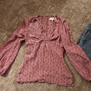 Silk top from Nordstrom